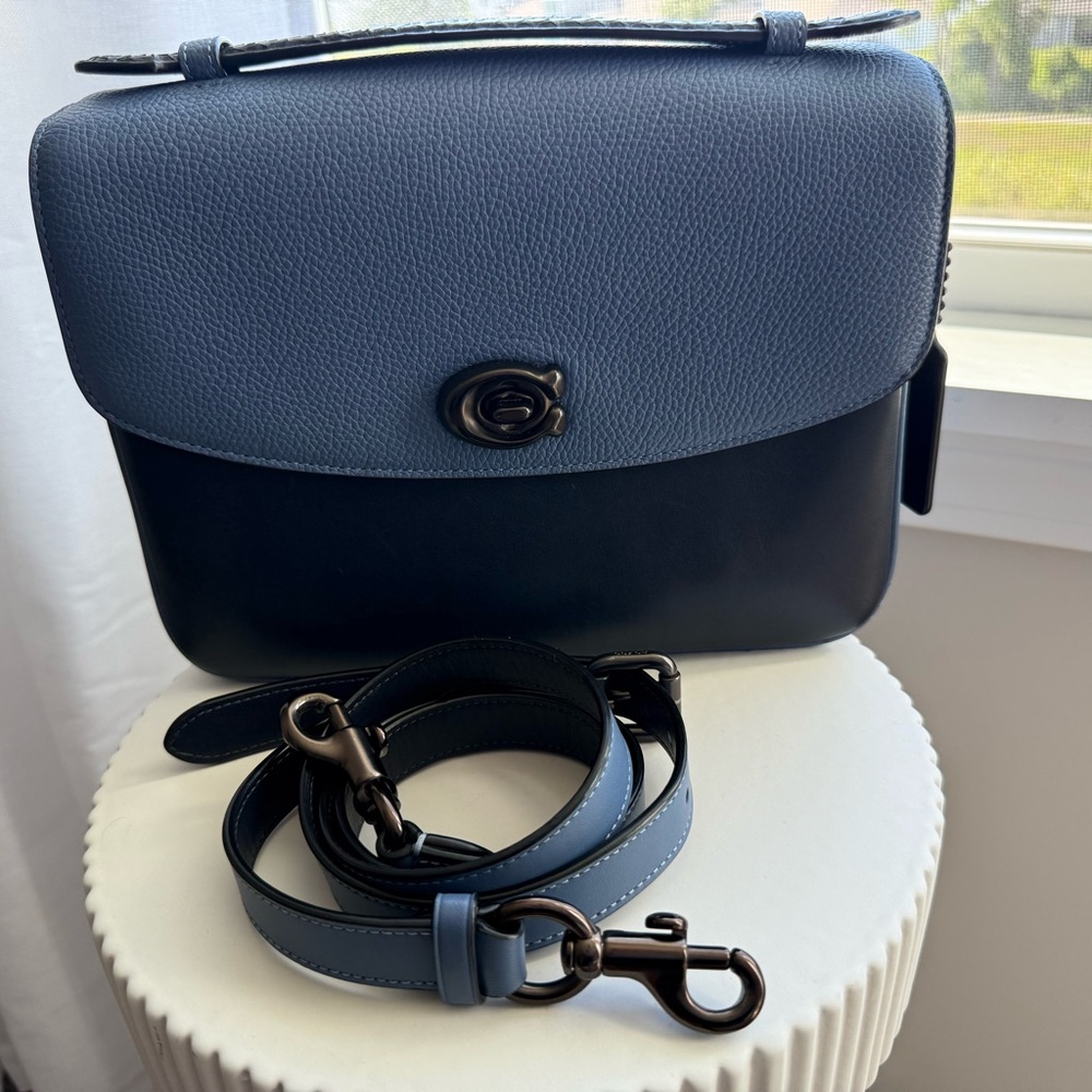 Coach Cassie Crossbody With Snakeskin Detail